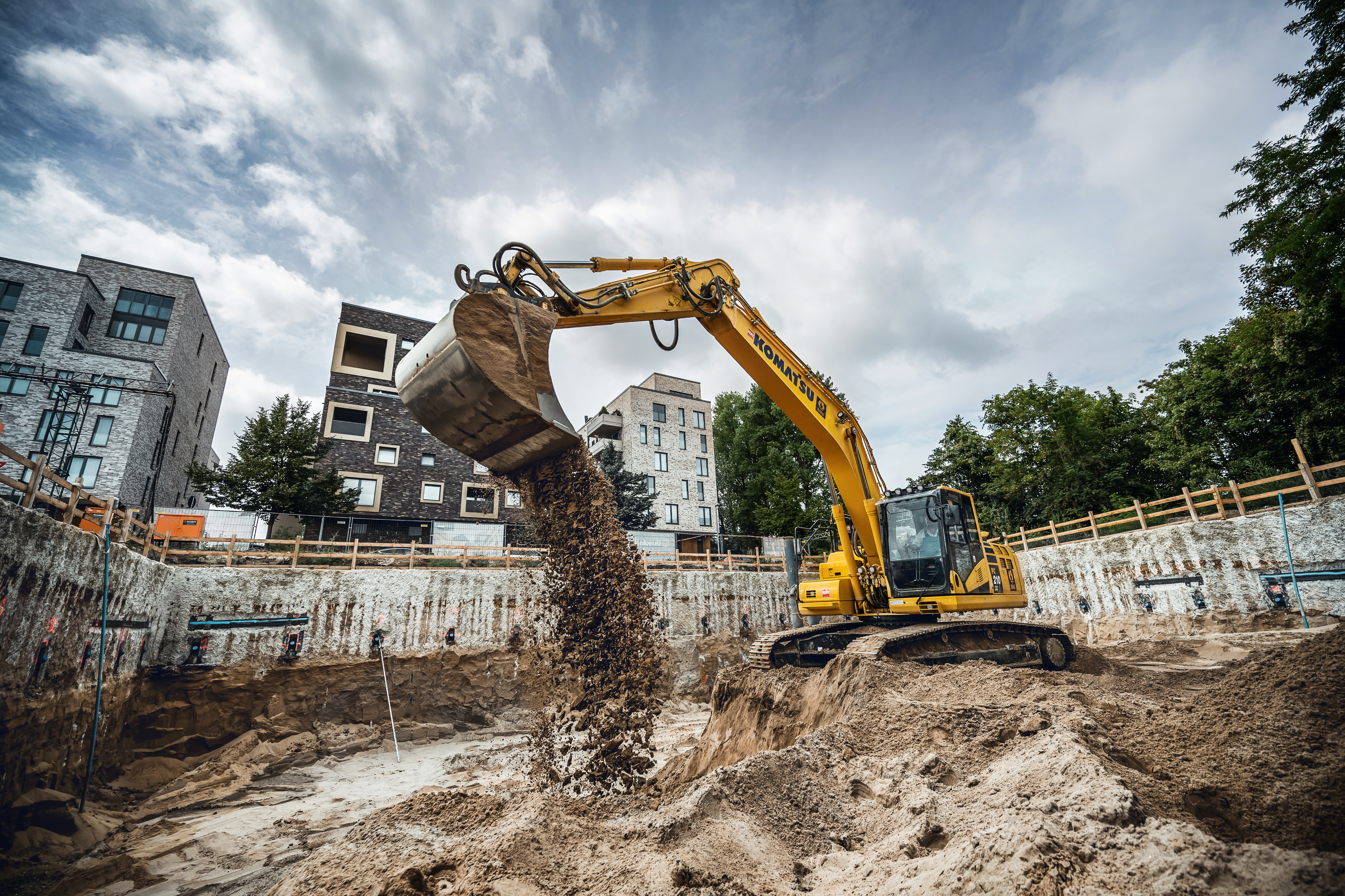 Schlüsselfertige Baugrube durch Bauer Resources in Hannover