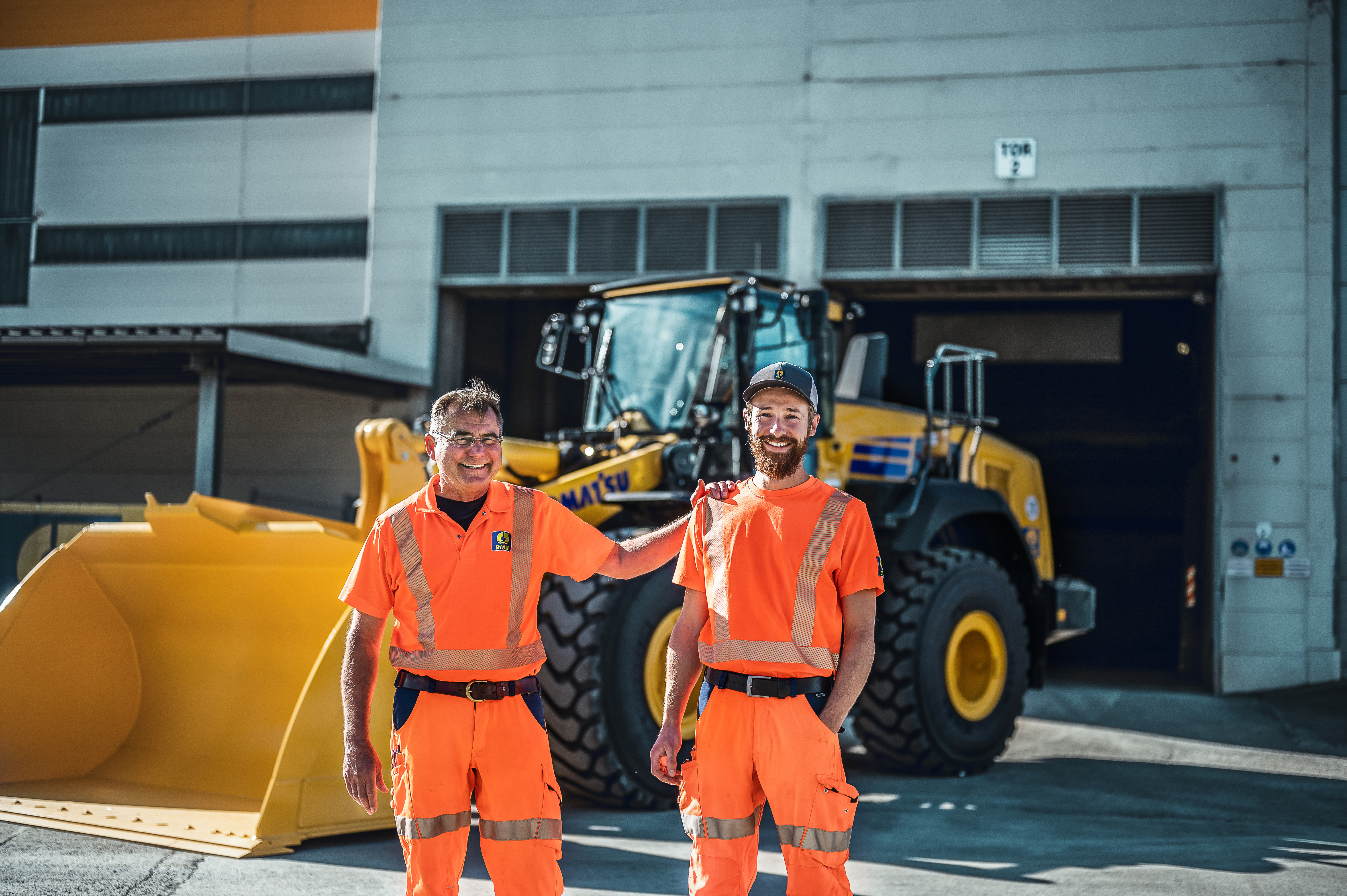 Bauer Resources Mitarbeiter sind ein Team