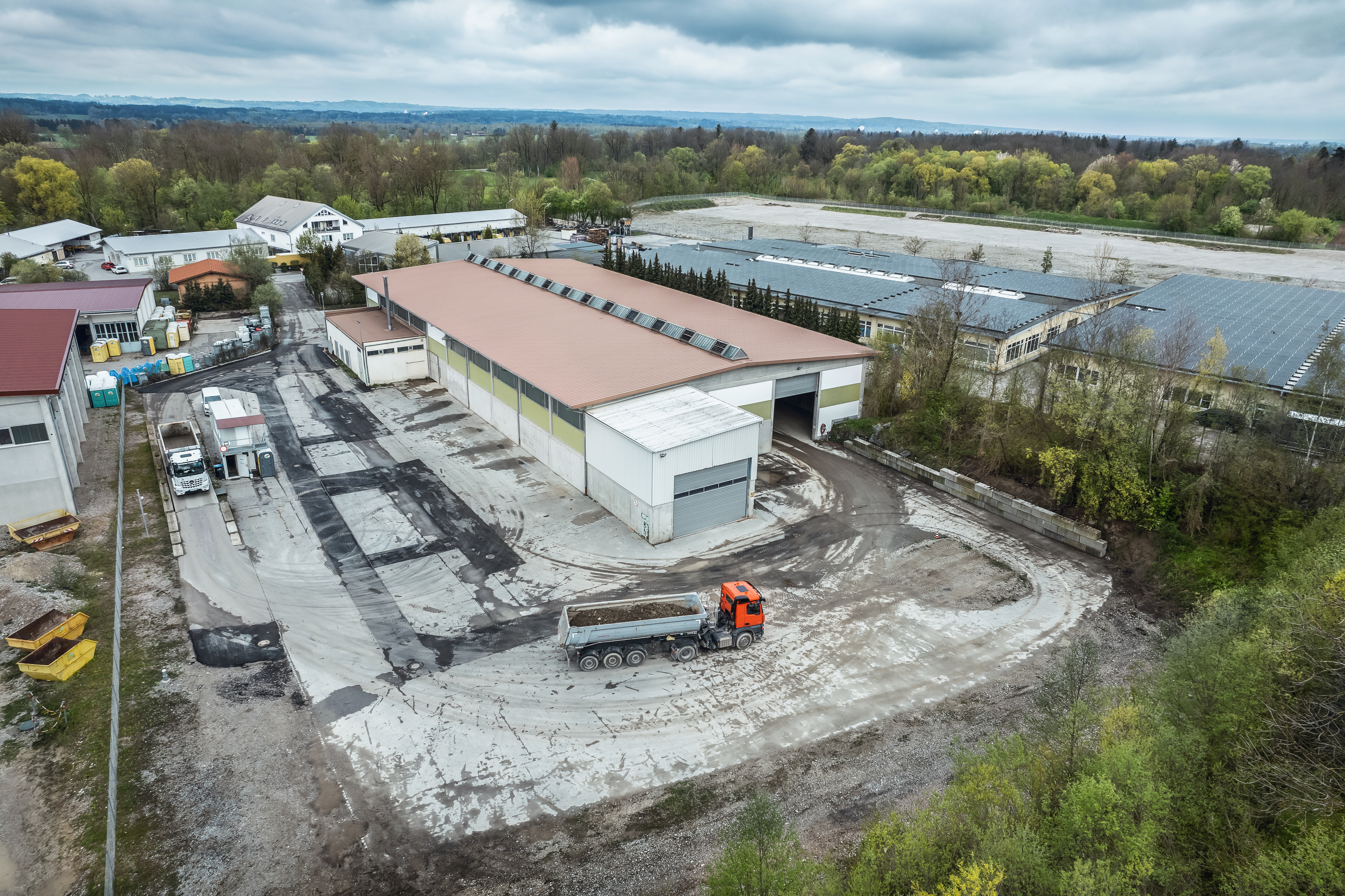 Ihr Weg zum Bodenreinigungszentrum Weilheim