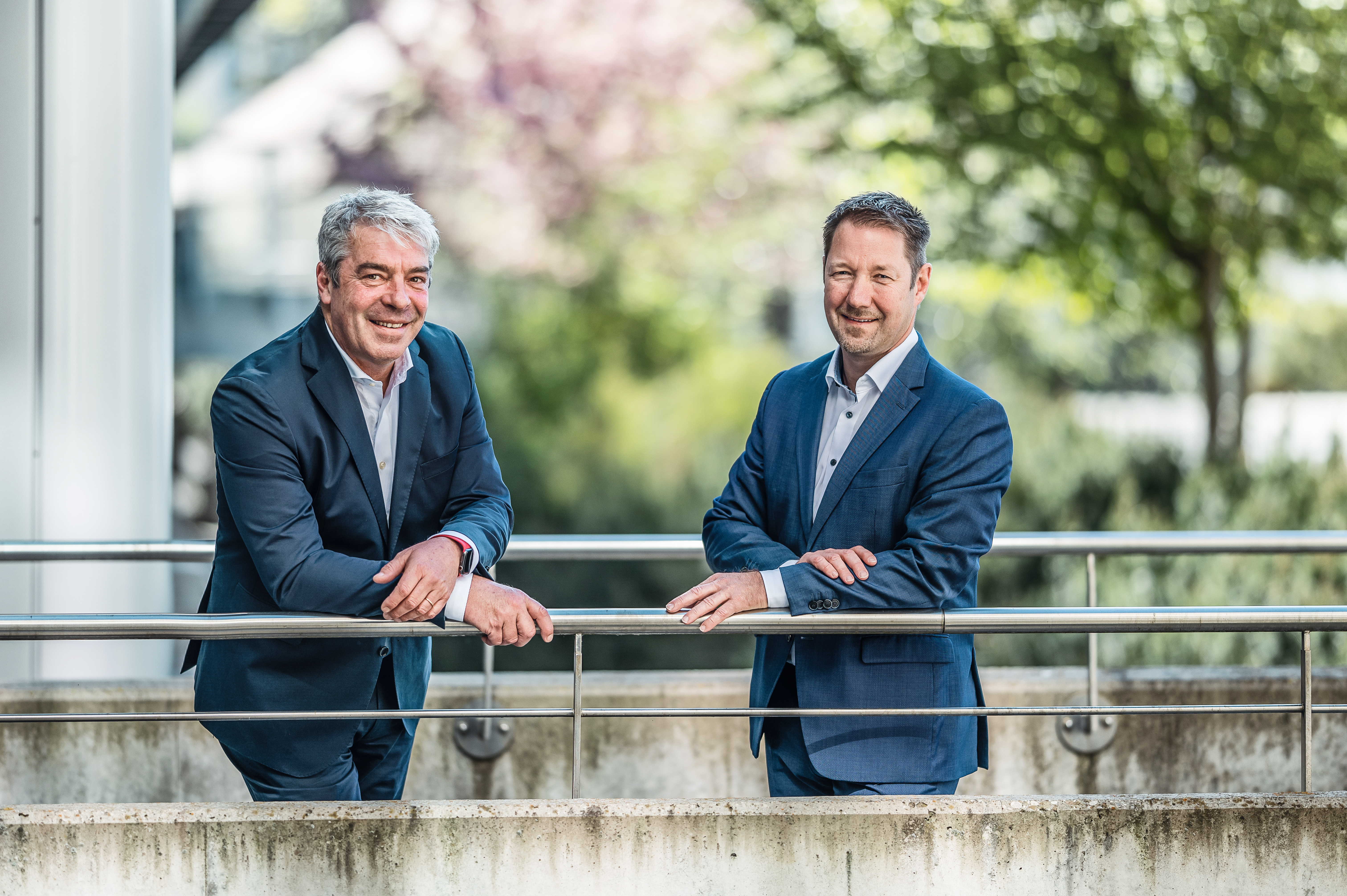 Roman Breuer und Tobias Bangerter, Geschäftsführung Bauer Resources 