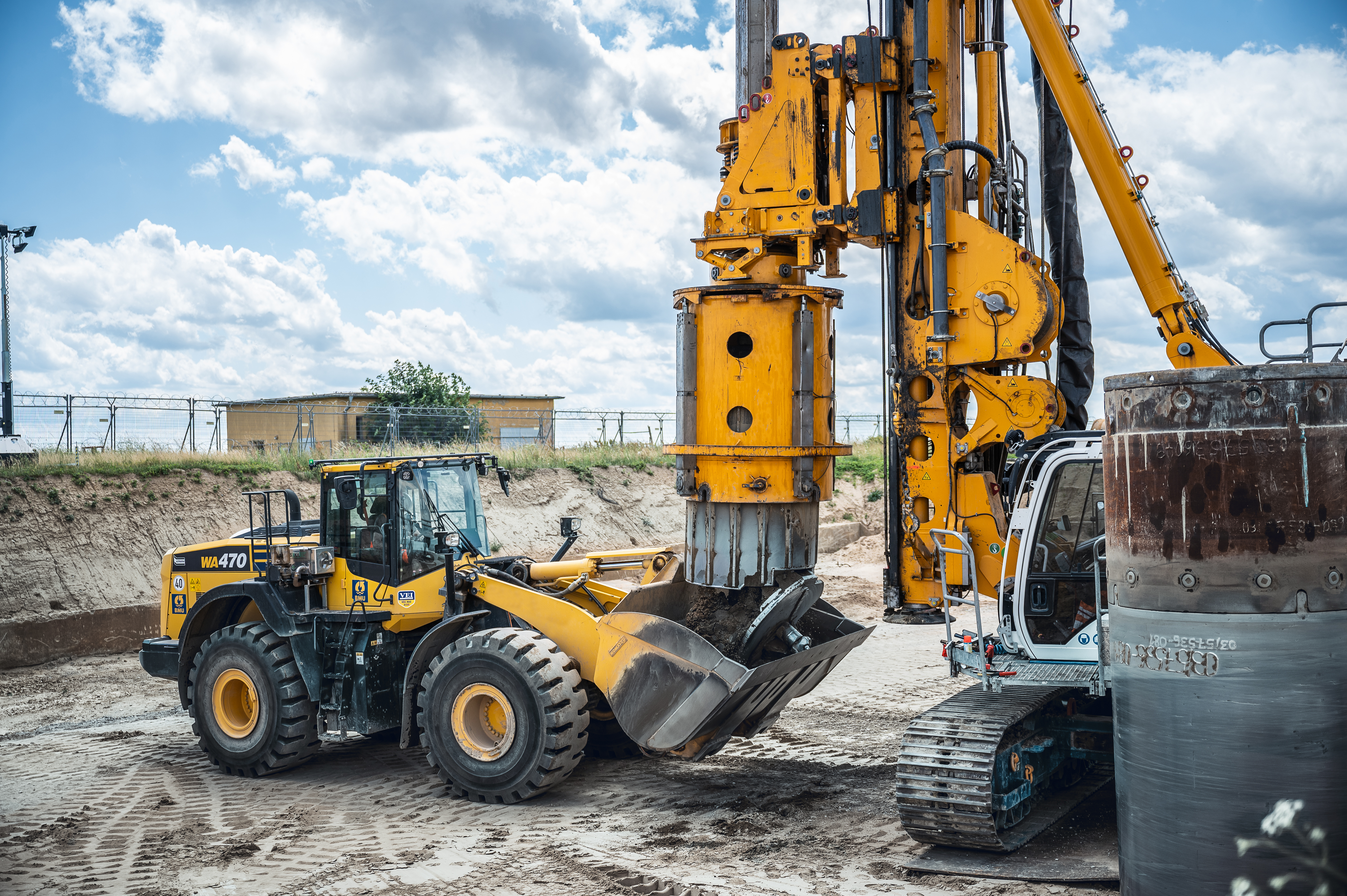 Bauer Resources saniert das Gelände des ehemaligen Tanklagers Nord am Flughafen Berlin-Schönefeld
