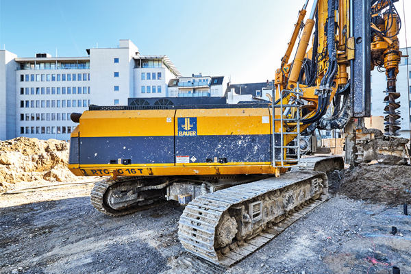 Entwicklung eines Spezialtiefbauverfahrens für die saisonale Wärmespeicherung von Bestandsquartieren durch Bauer Resources
