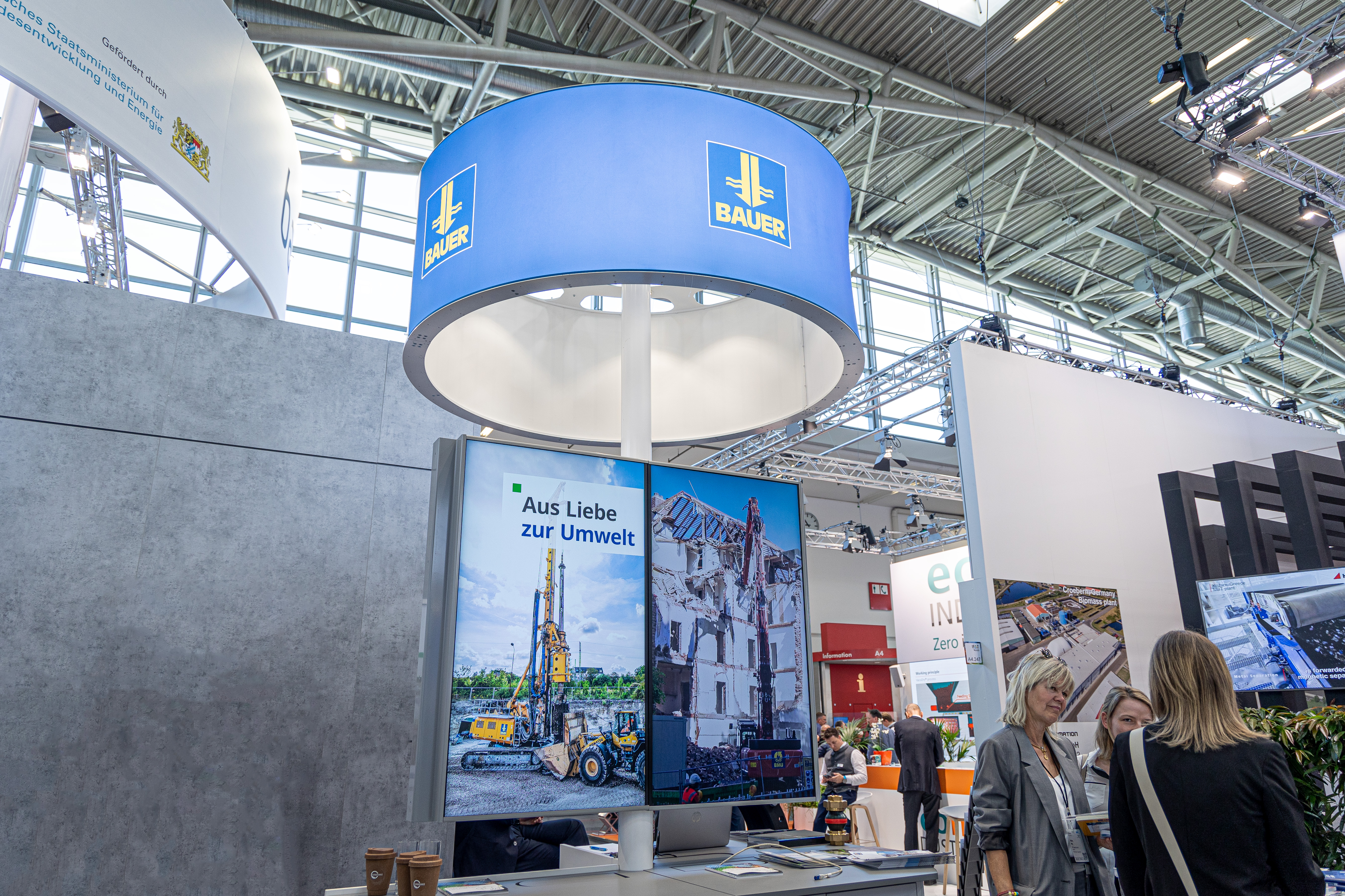 Bauer Resources booth at IFAT 2024 at a glance