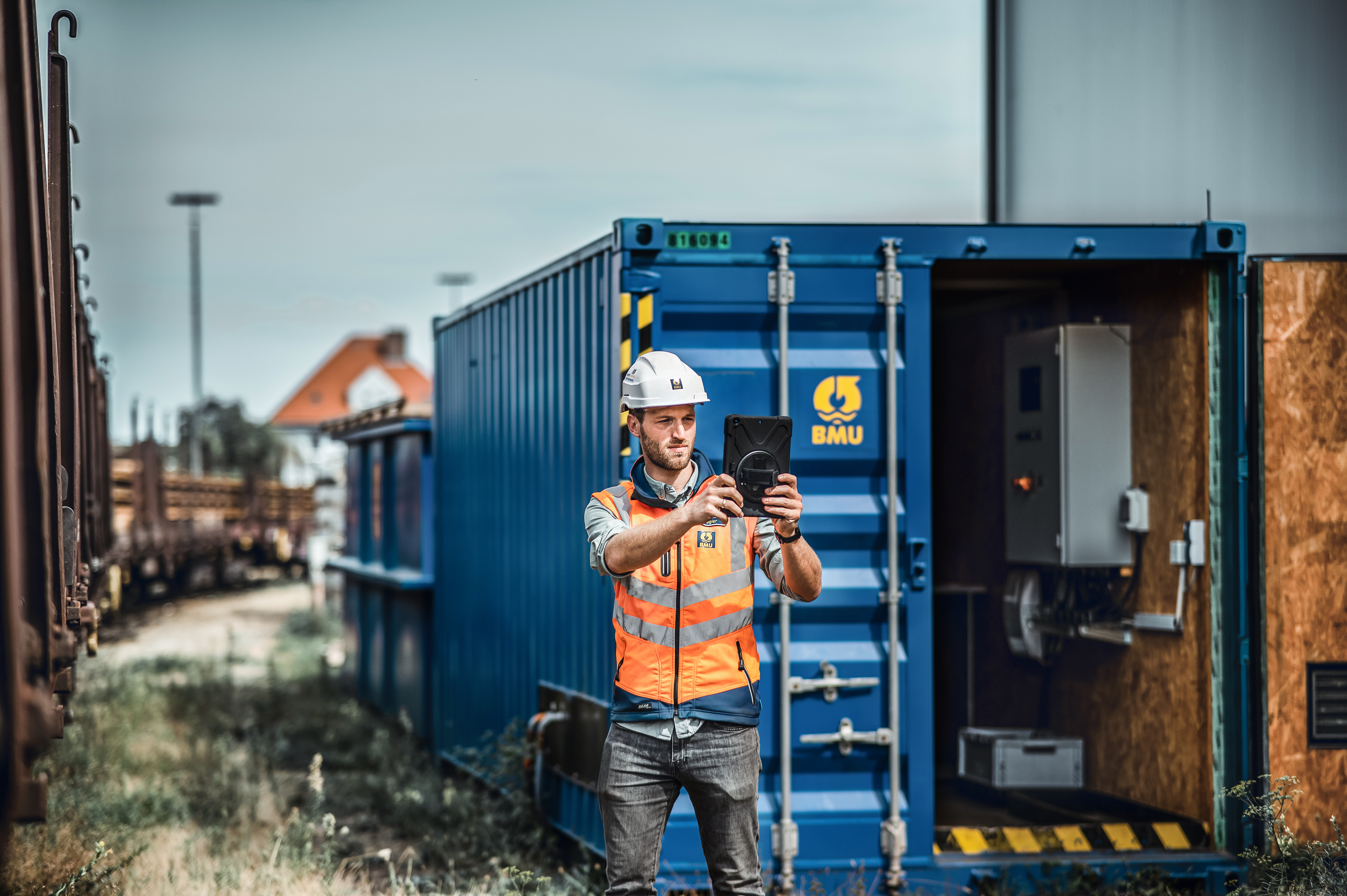 Lucas Stiegler, Projektleiter in der Wasserreinigung bei Bauer Resources 