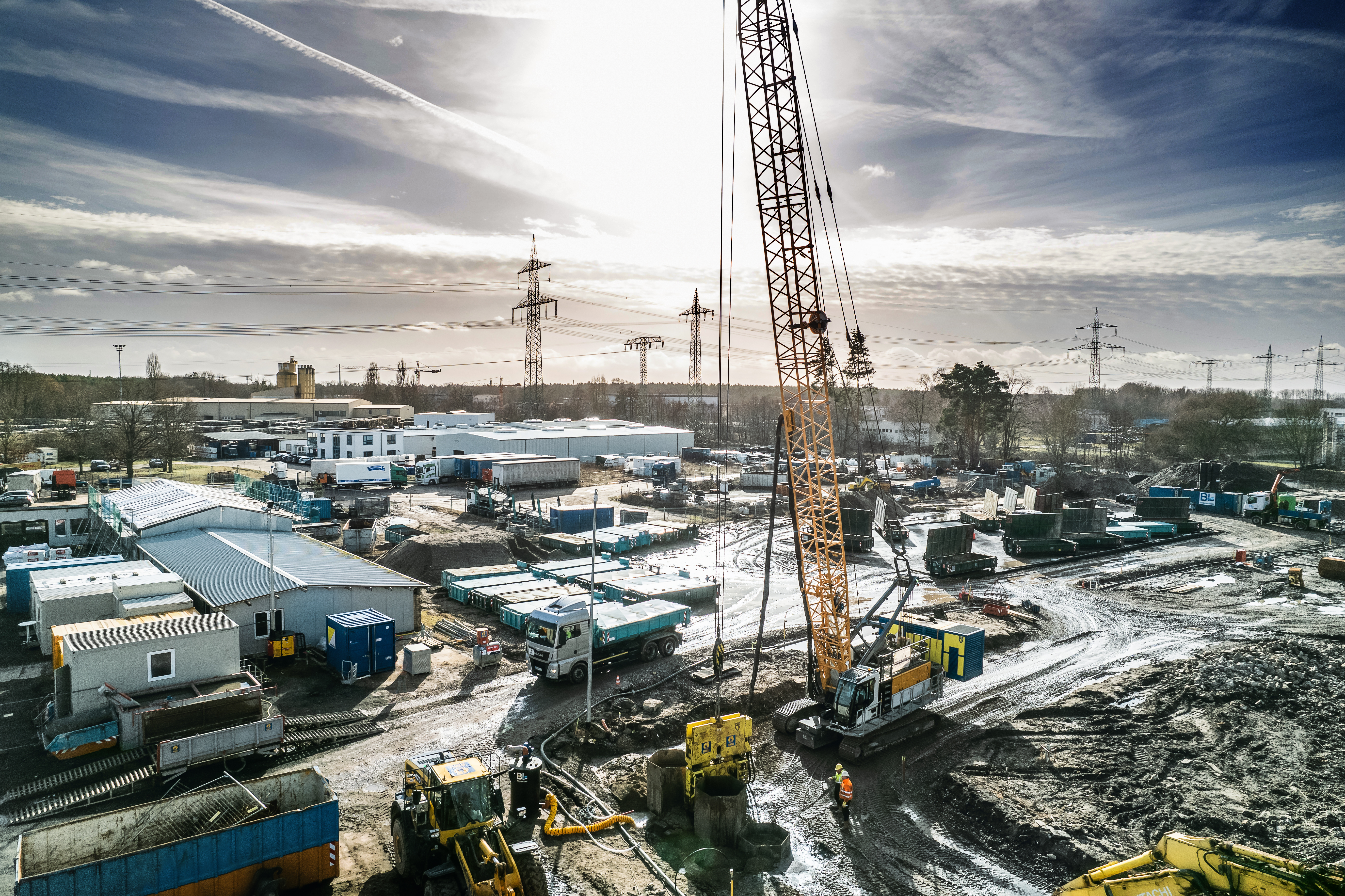 Bauer Resources tauschte verunreinigten Boden im ehemaligem Polychemiewerk in Velten aus
