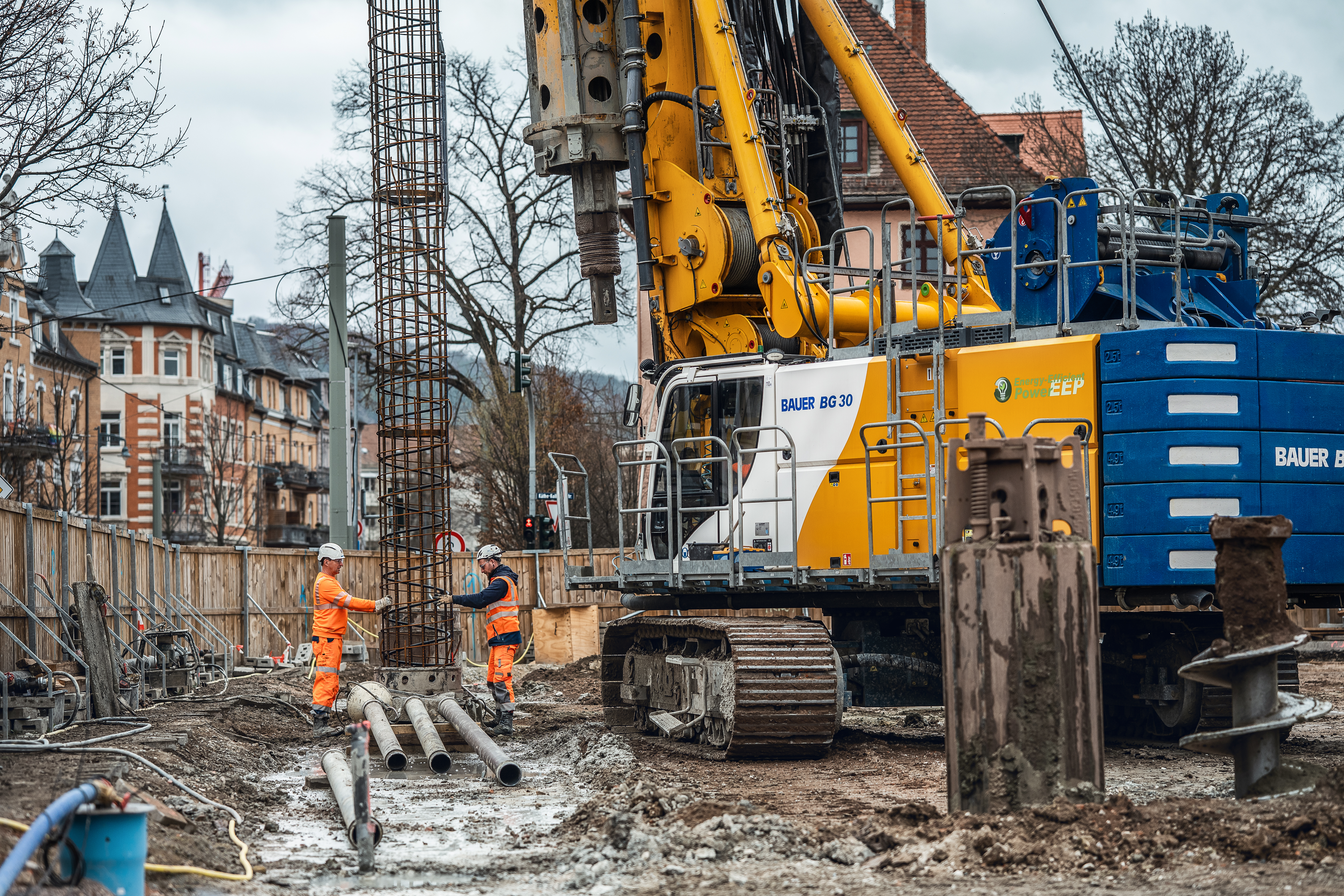 Komplettservice für geothermisch aktivierte Gründungssysteme