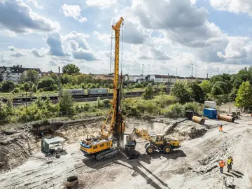 Large-scale boreholes drilled by Bauer Resources in Magdeburg