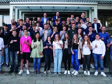 Neuer Jahrgang beginnt Ausbildung bei der BAUER AG 