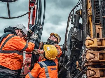 Bauer Resources employees are a strong team for geothermal projects