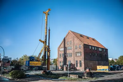 Soil remediation works in former leather factory in Elmshorn